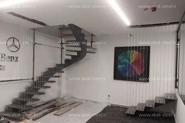 نرده سیم بکسلی عمودی نرده سیم بکسلی عمودی