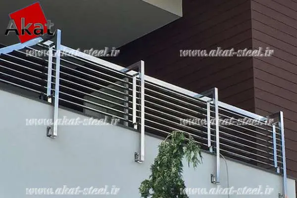 نرده استیل بالکن نرده استیل بالکن