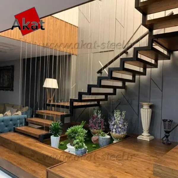 نرده کابلی آکات استیل مدل عمودی نرده کابلی آکات استیل مدل عمودی