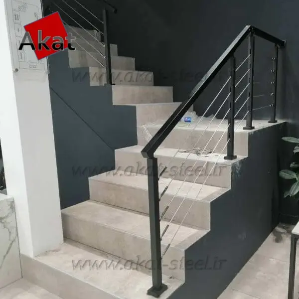 نرده کابلی آکات استیل مدل آهنی نرده کابلی آکات استیل مدل آهنی